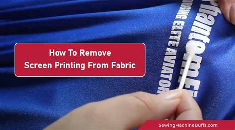 how to remove printing off of fabric with aluminum foil|how to remove screen printing.